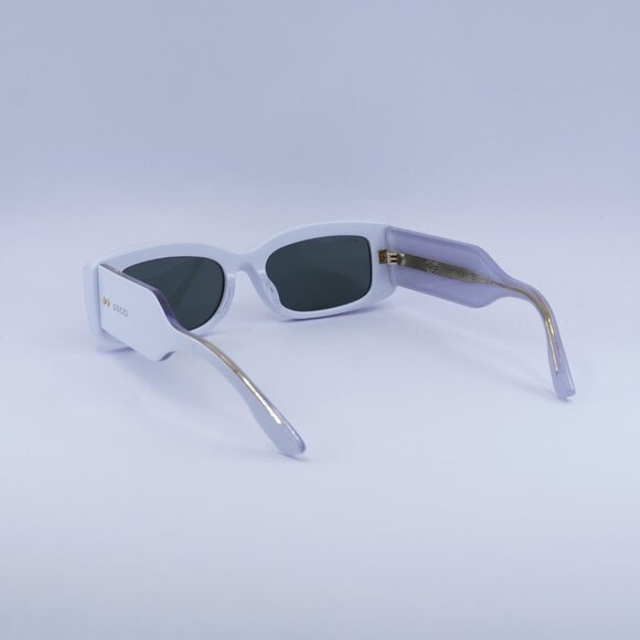 ?️ New Gucci GG1528S 004 Sunglasses - Light Blue Frame, Grey Lenses main image 5